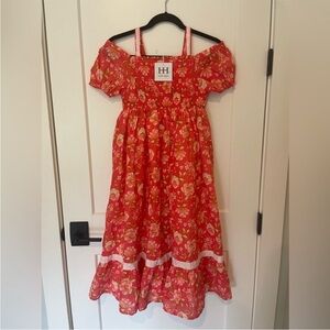 Haute Hippie Floral Girls Dress 12 NWT